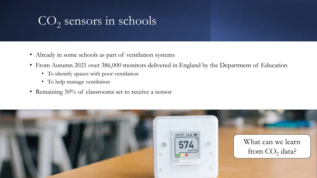 co 2 sensors in schools