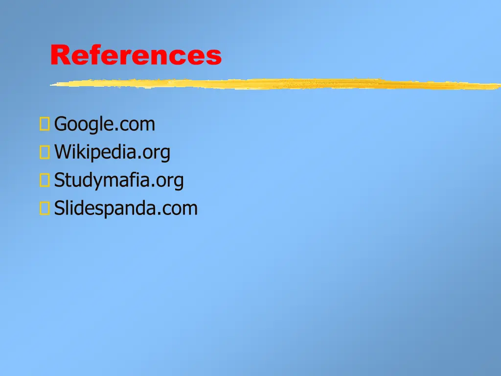 references