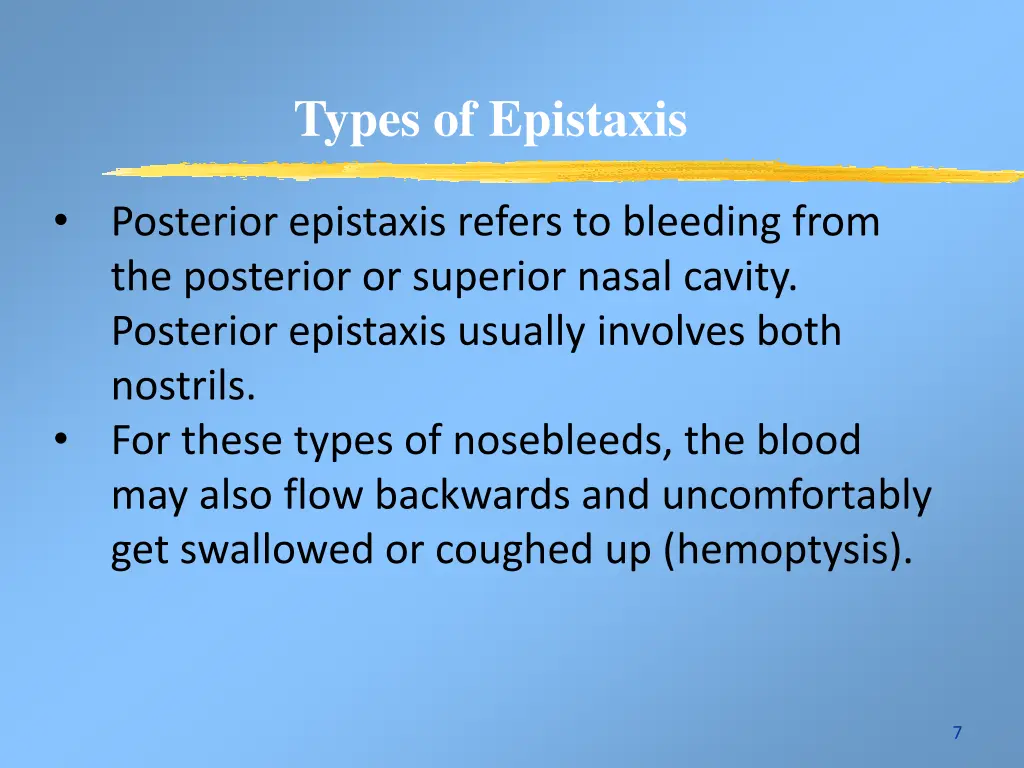 types of epistaxis 1