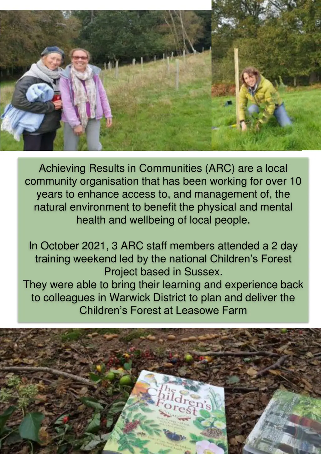 achieving results in communities arc are a local