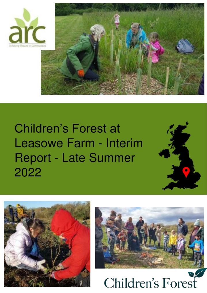 children s forest at leasowe farm interim report