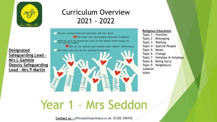 curriculum overview 2021 2022