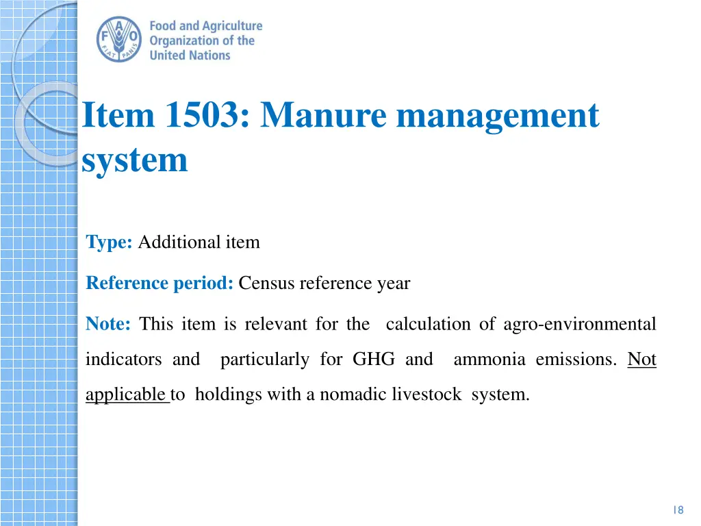 item 1503 manure management system