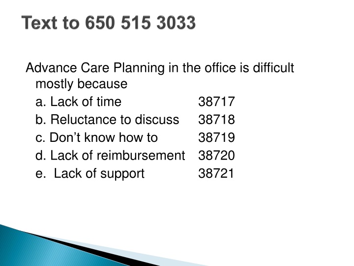 advance care planning in the office is difficult