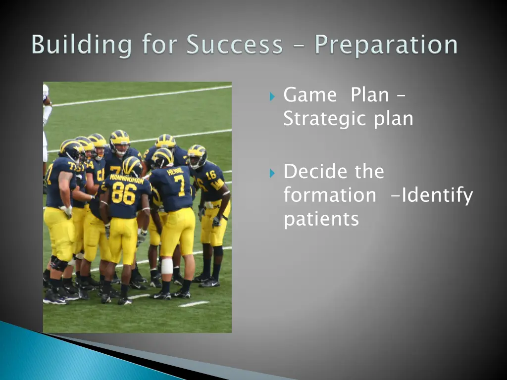 game plan strategic plan