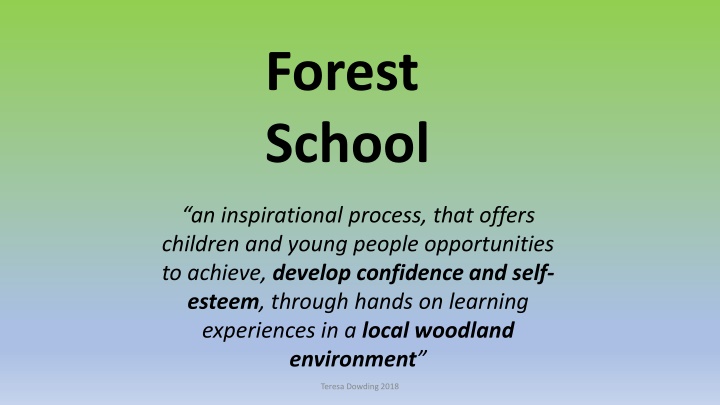 forest school