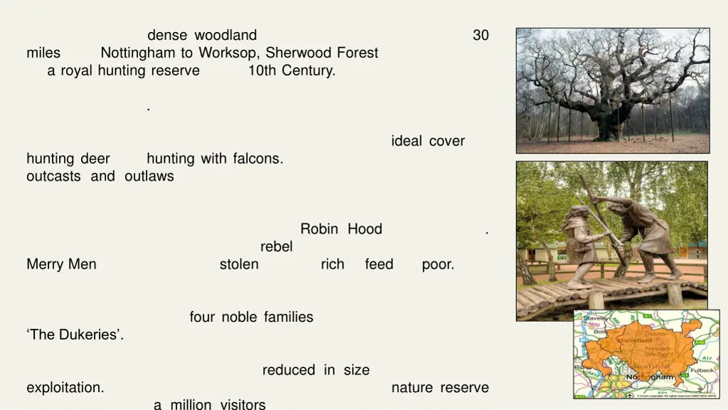 once an area of dense woodland and heathland 2