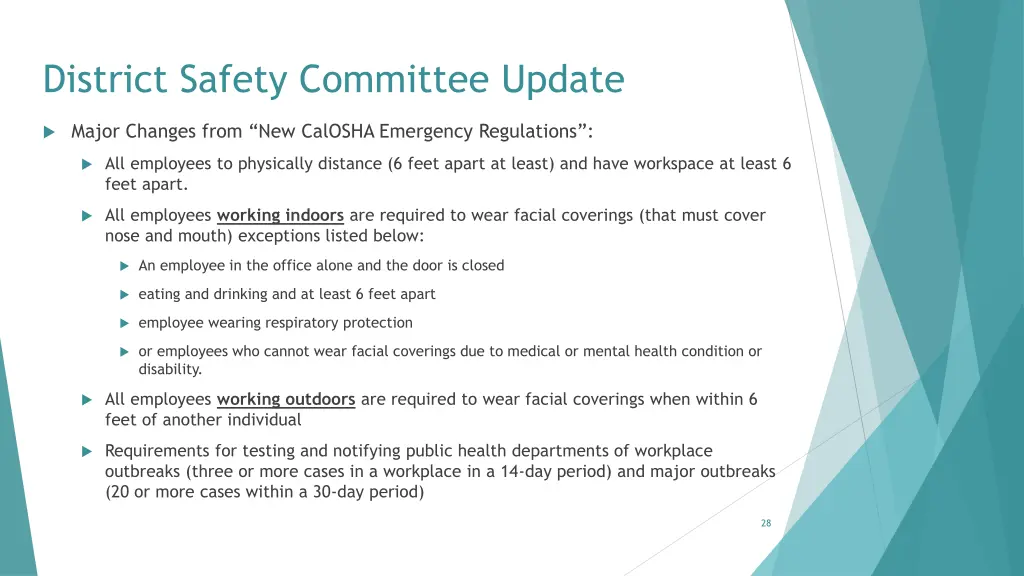 district safety committee update 4