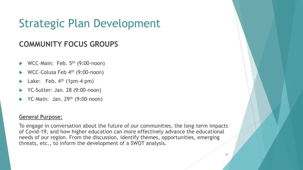 strategic plan development 1