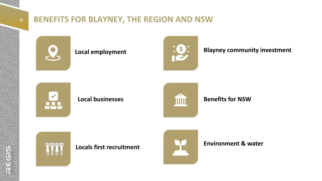 benefits for blayney the region and nsw