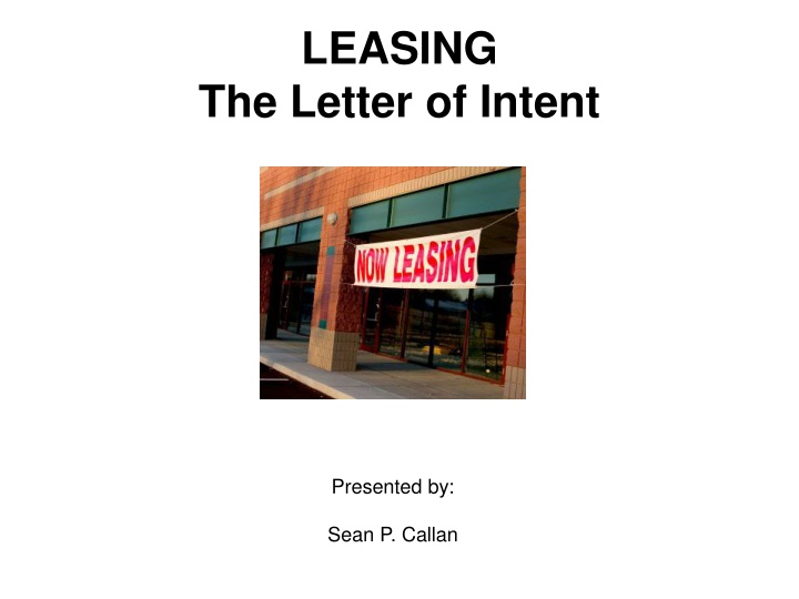 leasing