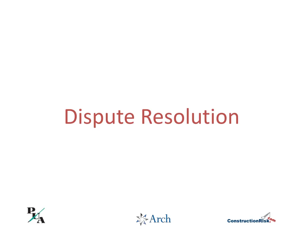 dispute resolution