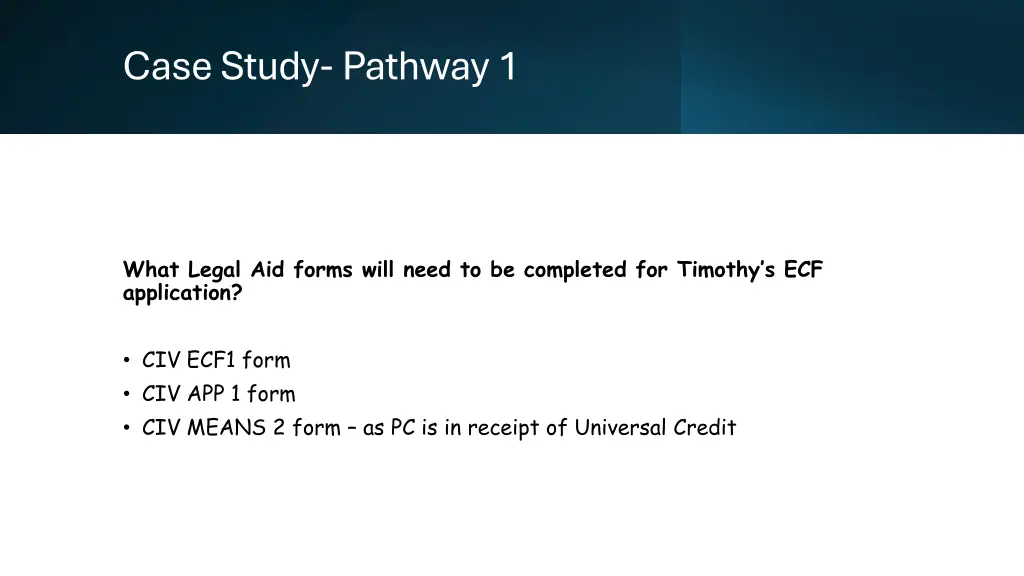 case study pathway 1 1