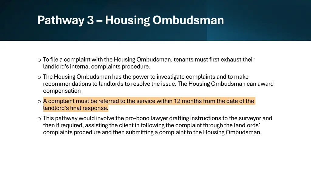 pathway 3 housing ombudsman 3