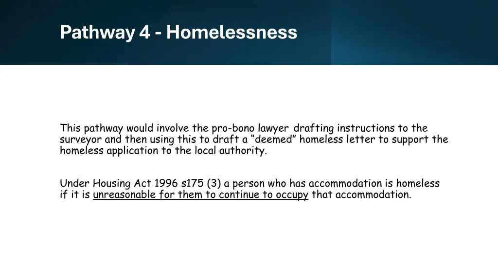 pathway 4 homelessness 1