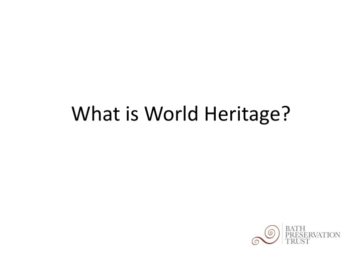 what is world heritage