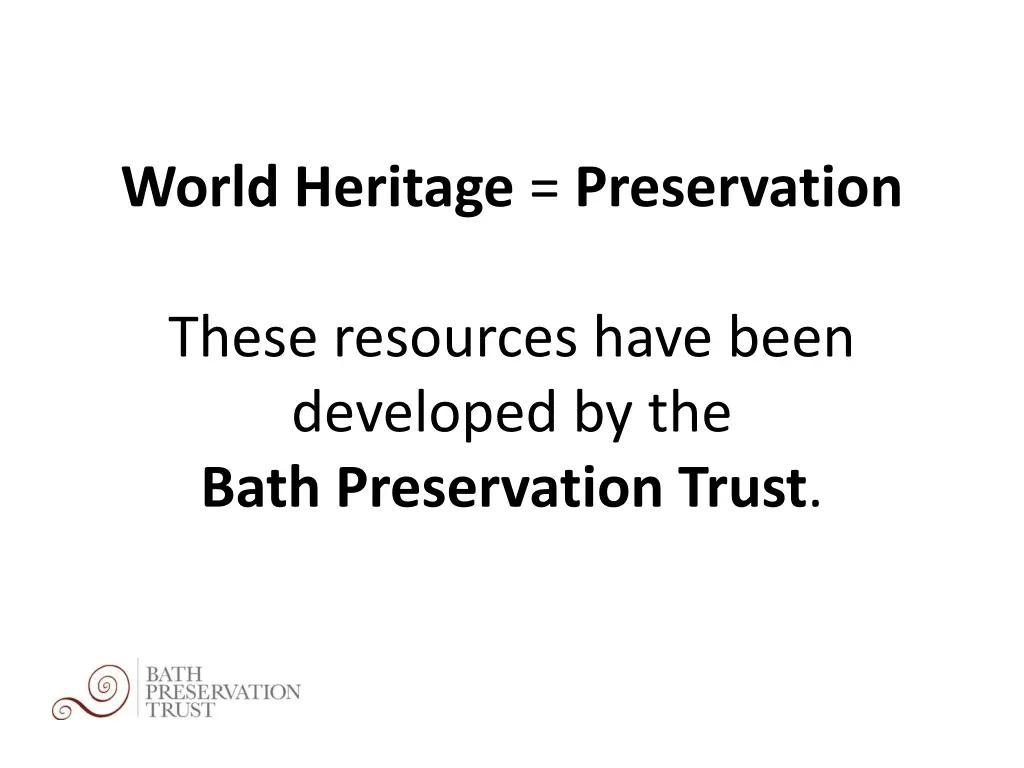 world heritage preservation