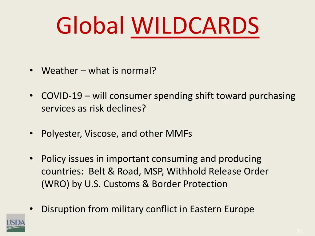 global wildcards