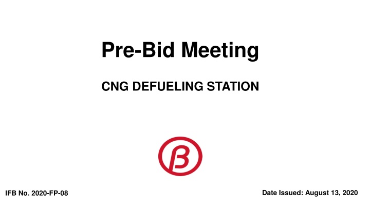 pre bid meeting