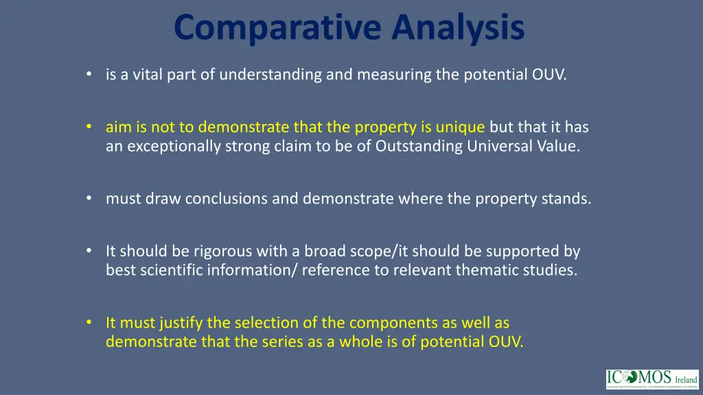 comparative analysis 1