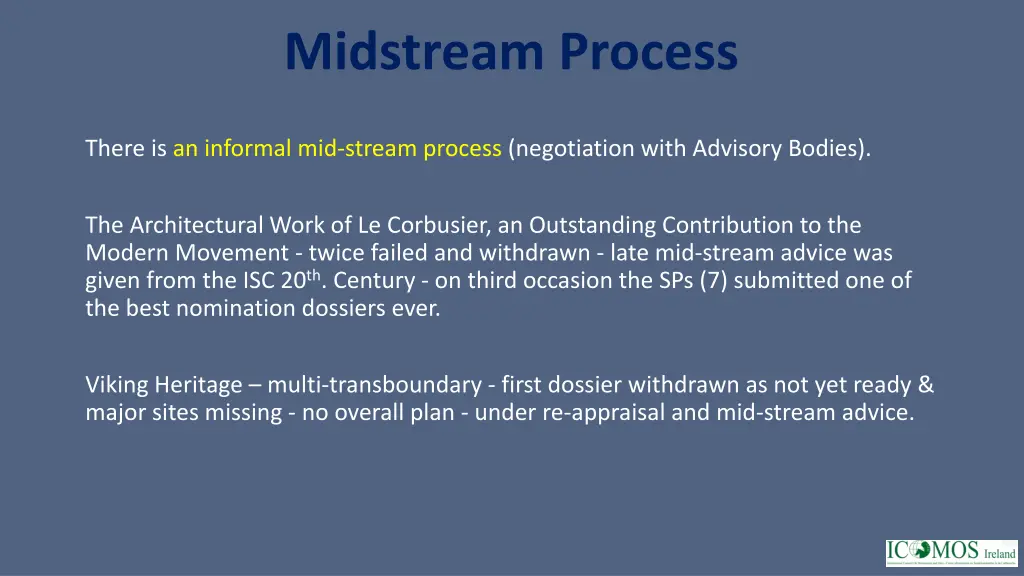 midstream process