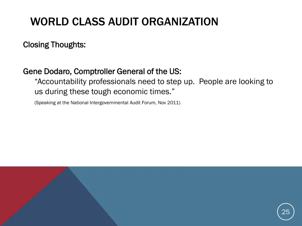 world class audit organization 1