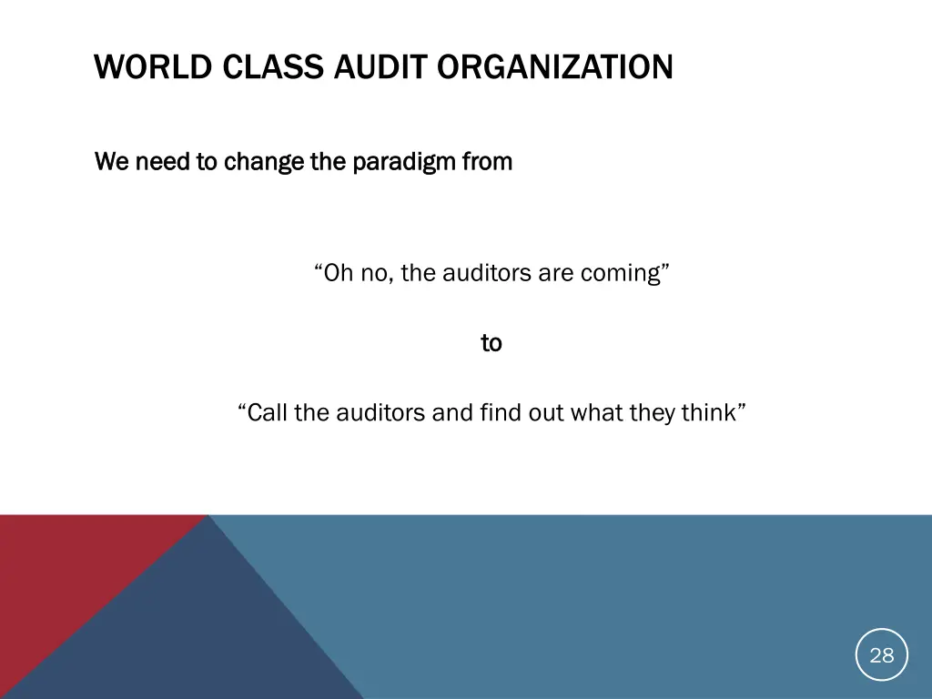 world class audit organization 4