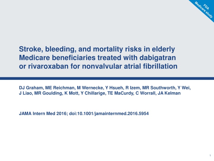 stroke bleeding and mortality risks in elderly