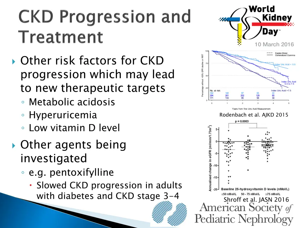 other risk factors for ckd progression which