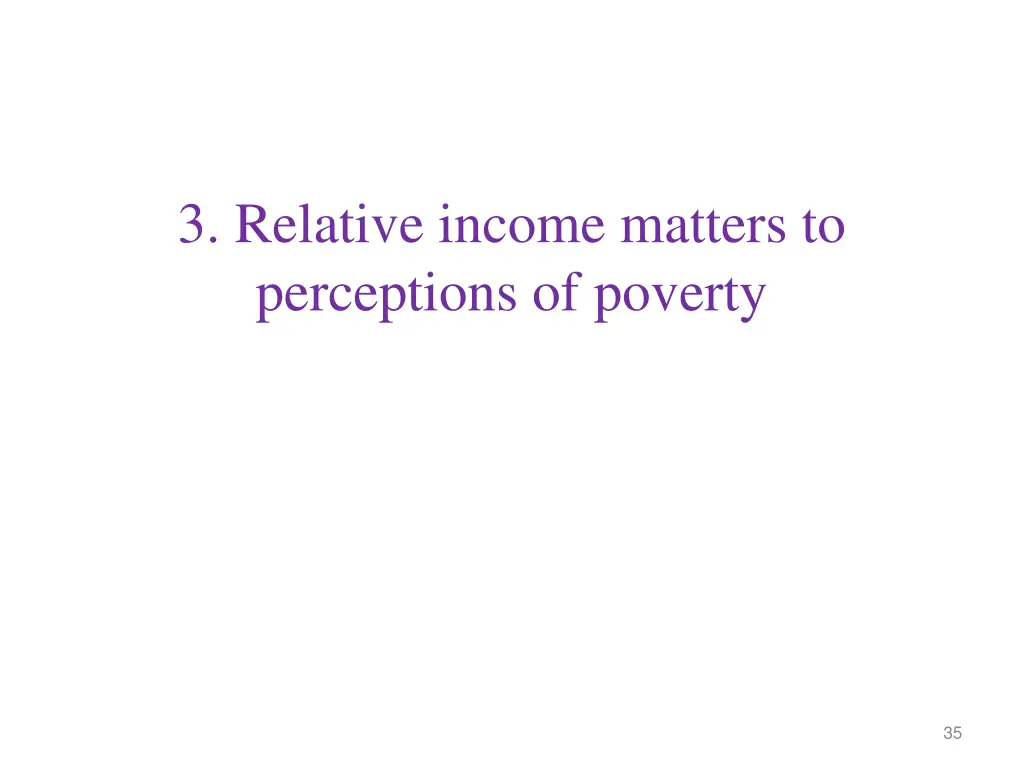 3 relative income matters to perceptions