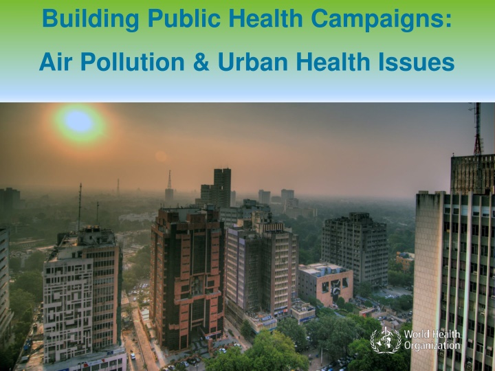 building public health campaigns