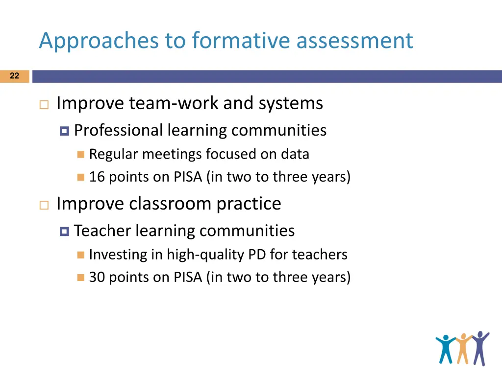 approaches to formative assessment