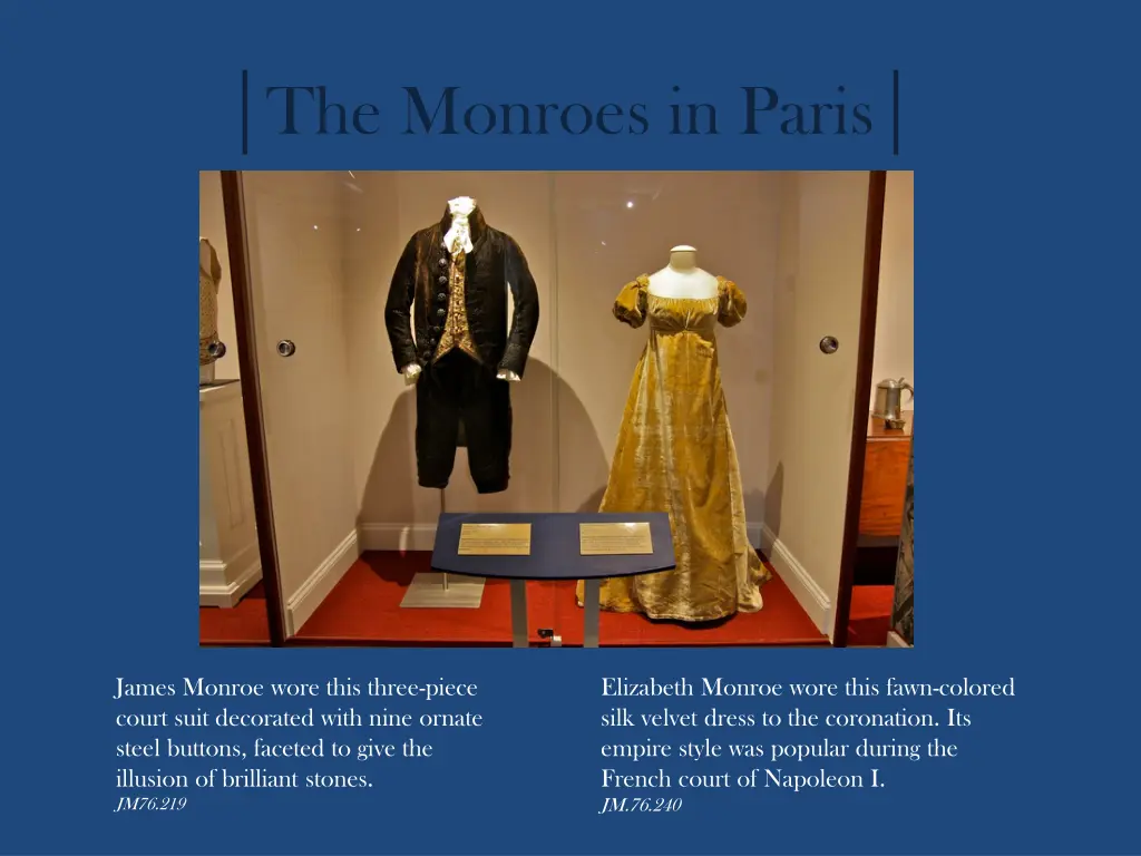 the monroes in paris 1