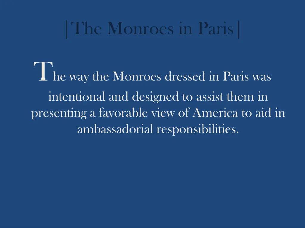 the monroes in paris 3