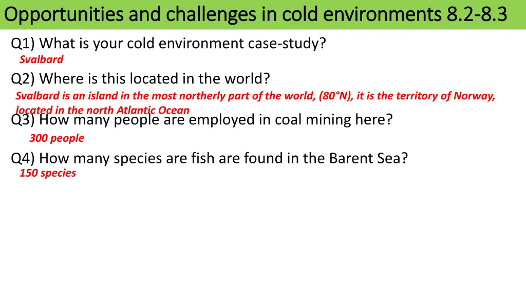 opportunities and challenges in cold environments 1