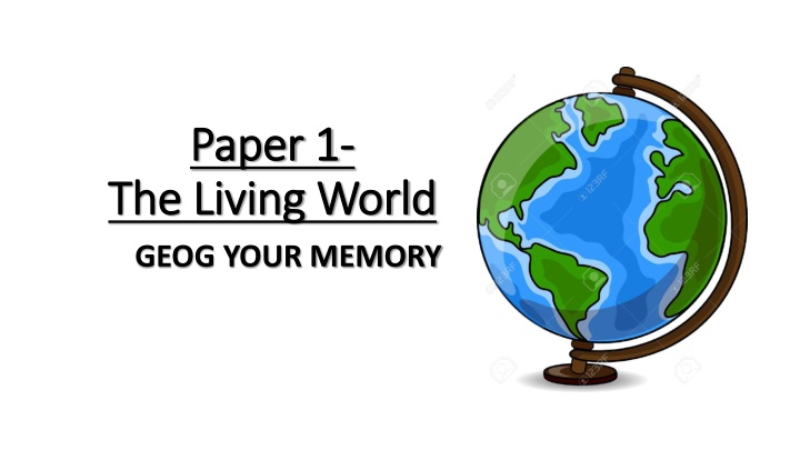 paper 1 paper 1 the living world the living world