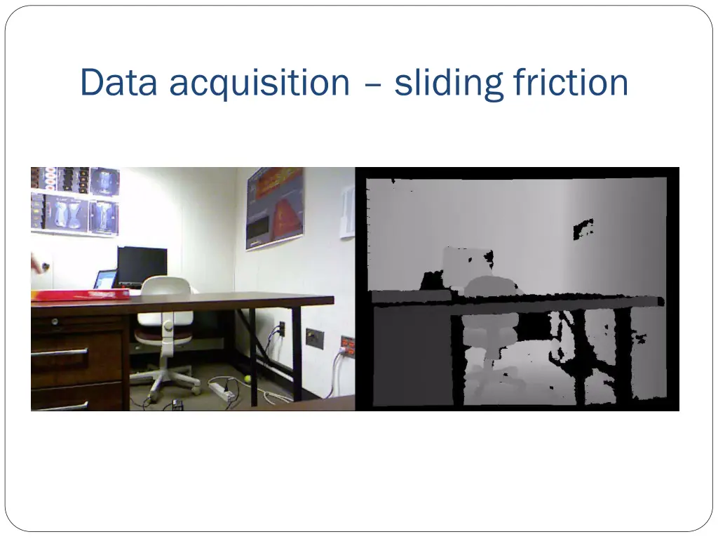 data acquisition sliding friction