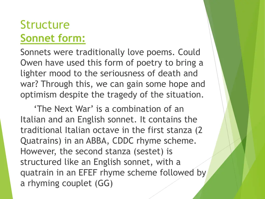 structure sonnet form sonnets were traditionally