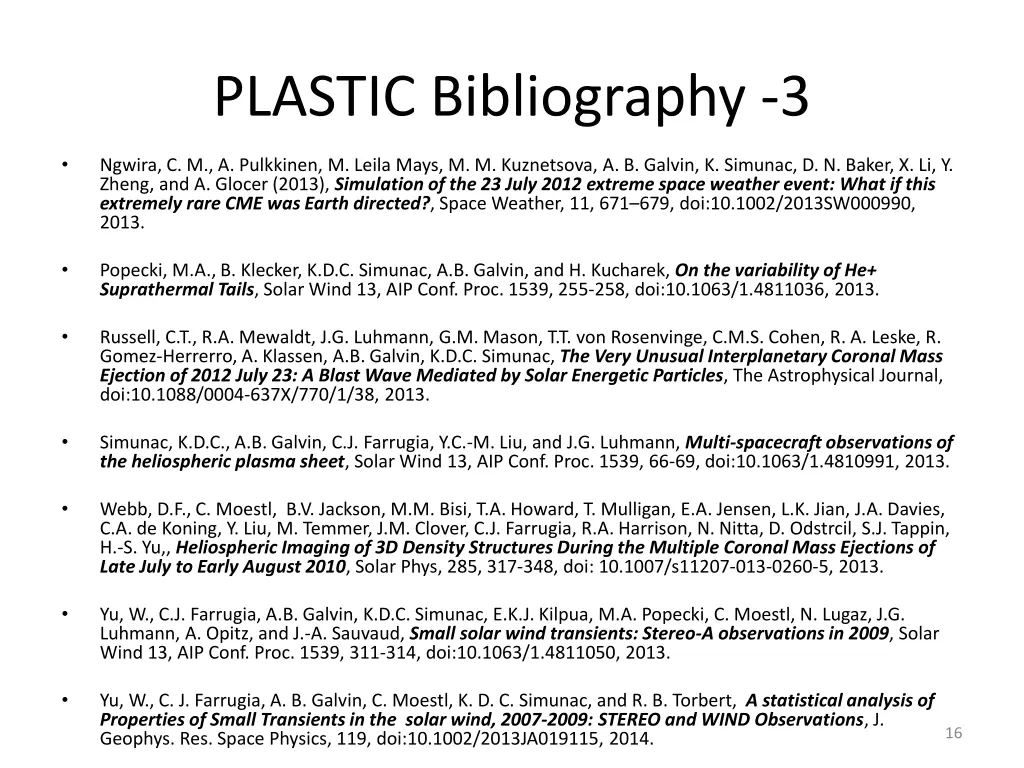 plastic bibliography 3