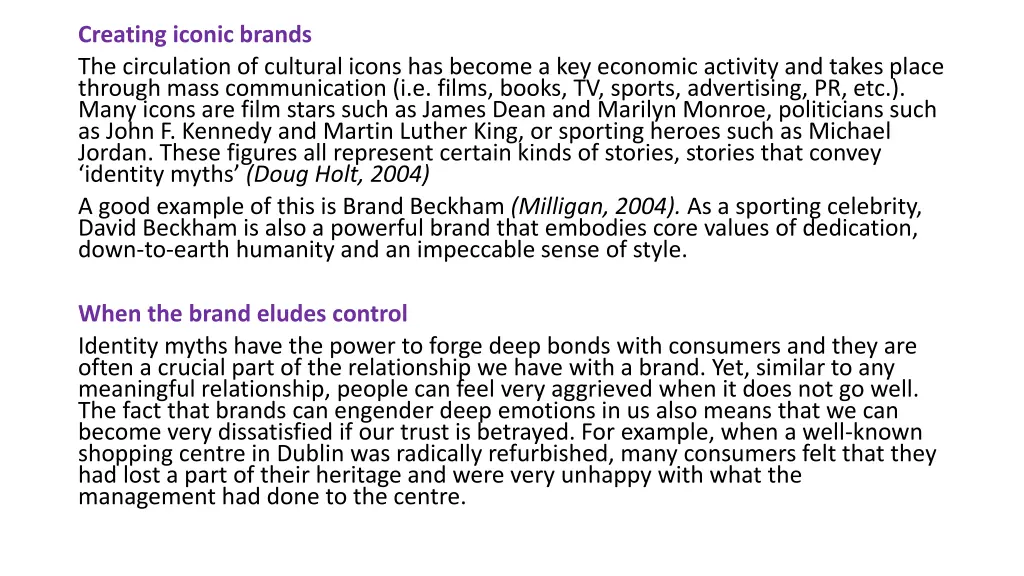 creating iconic brands the circulation