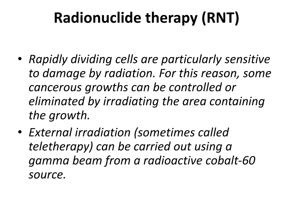 radionuclide therapy rnt