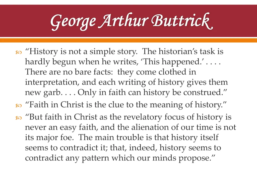 george arthur buttrick