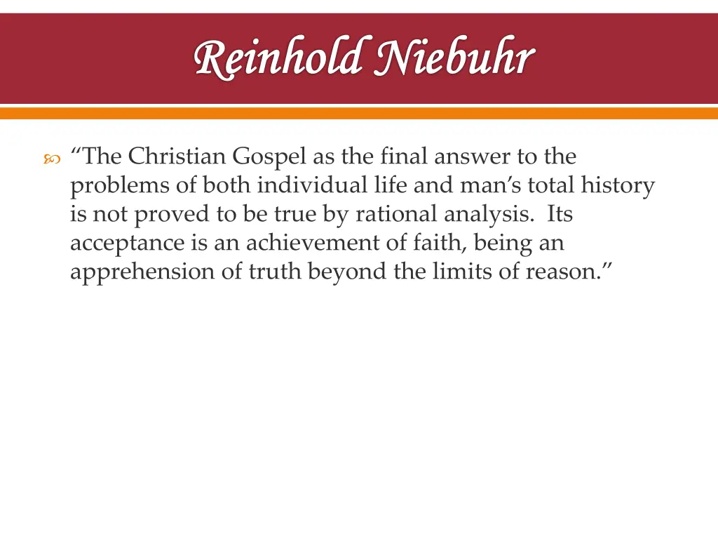 reinhold niebuhr 1