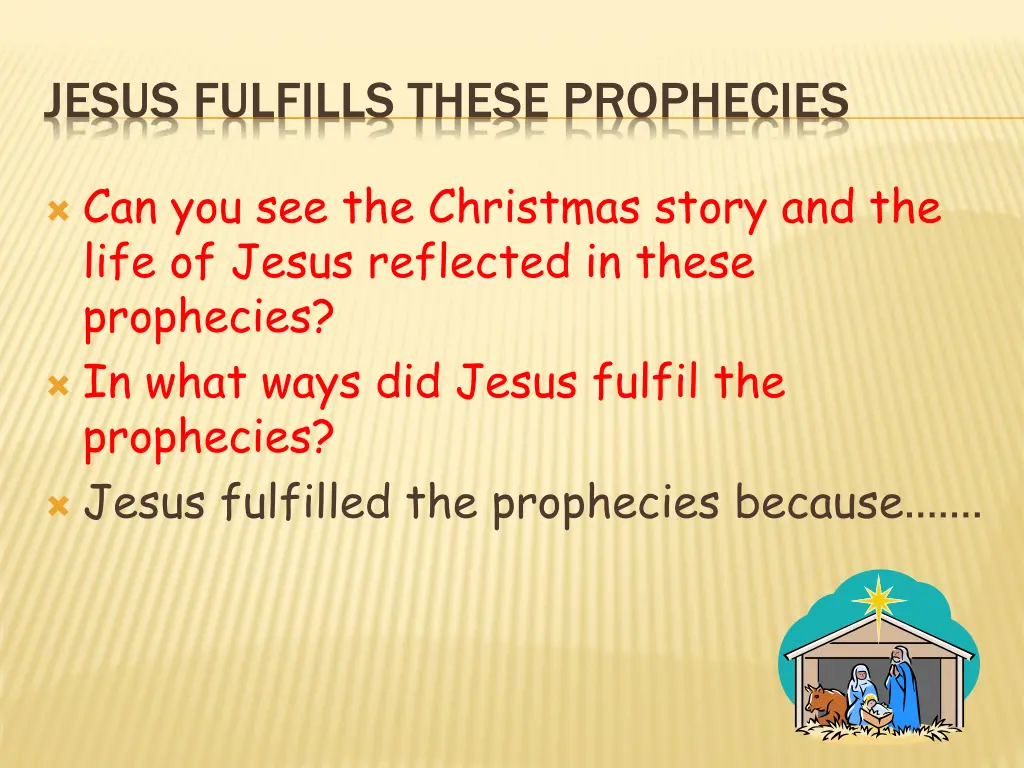 jesus fulfills these prophecies