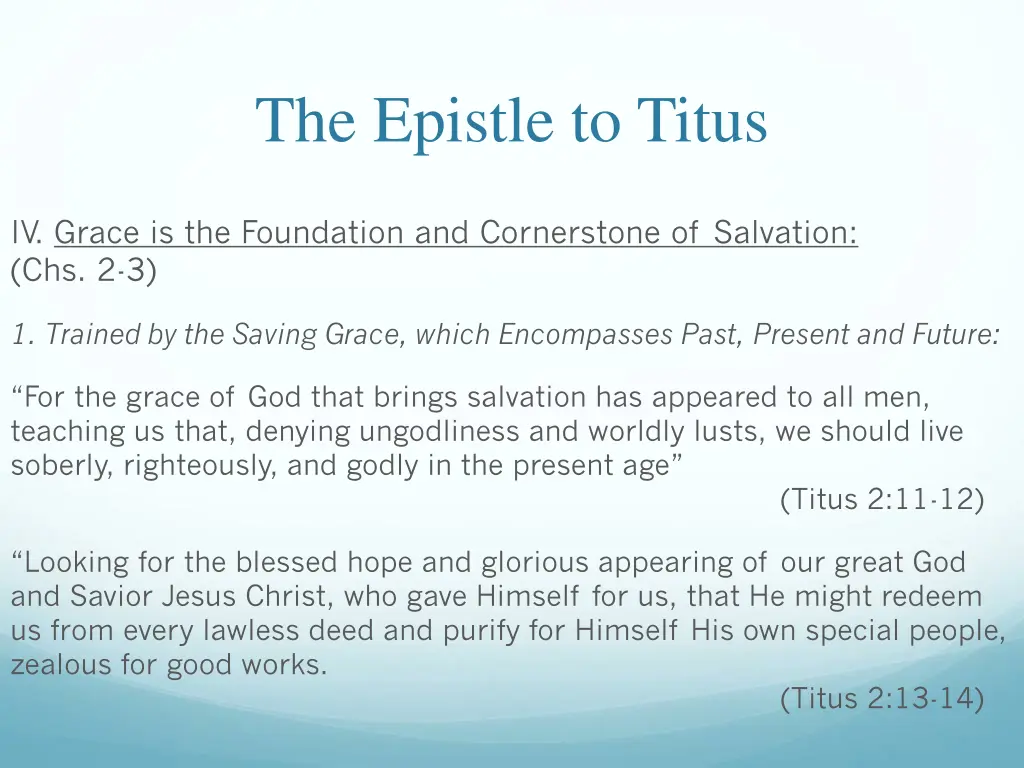 the epistle to titus 19