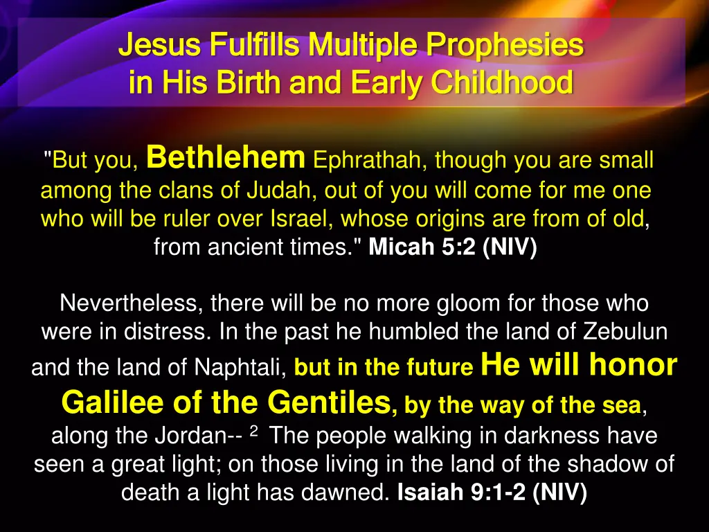 jesus fulfills multiple prophesies jesus fulfills