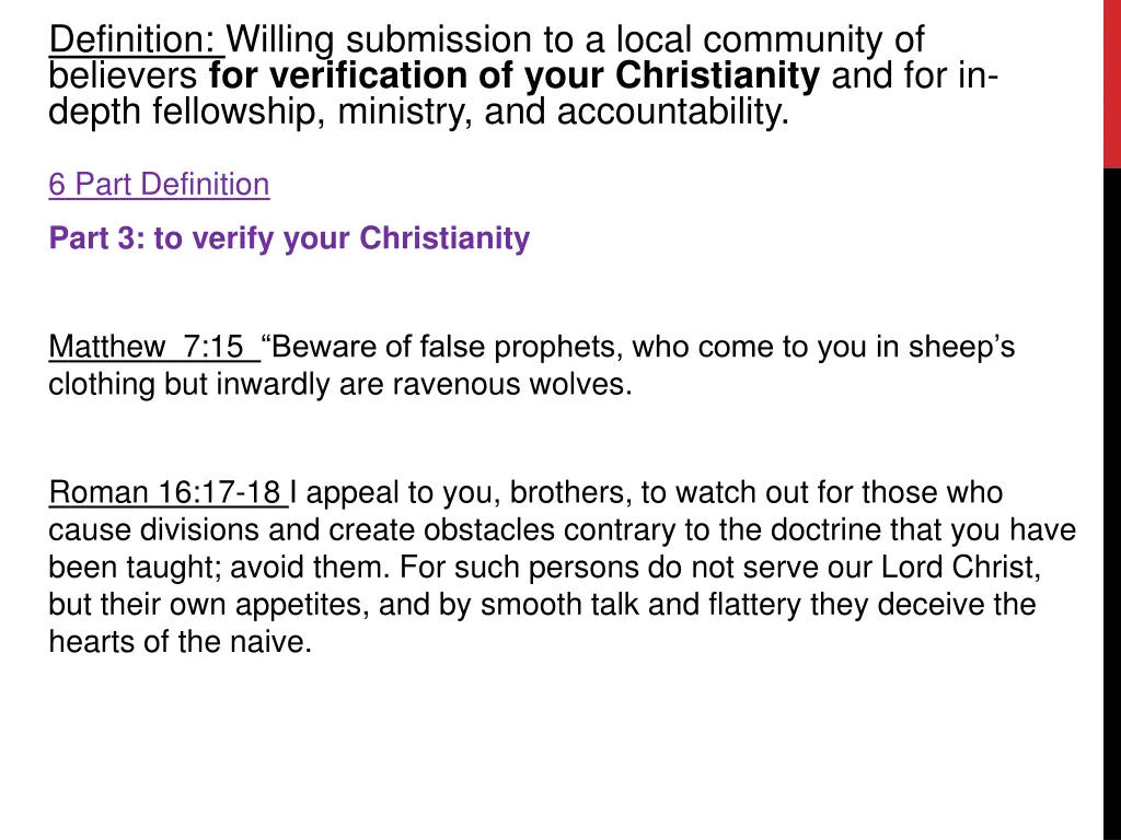 definition willing submission to a local 3