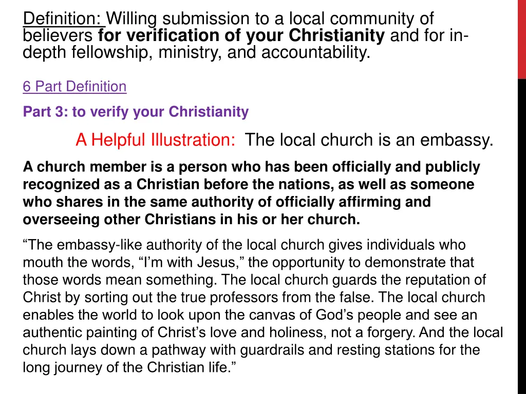 definition willing submission to a local 6