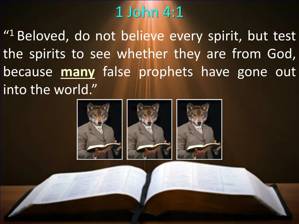 1 john 4 1