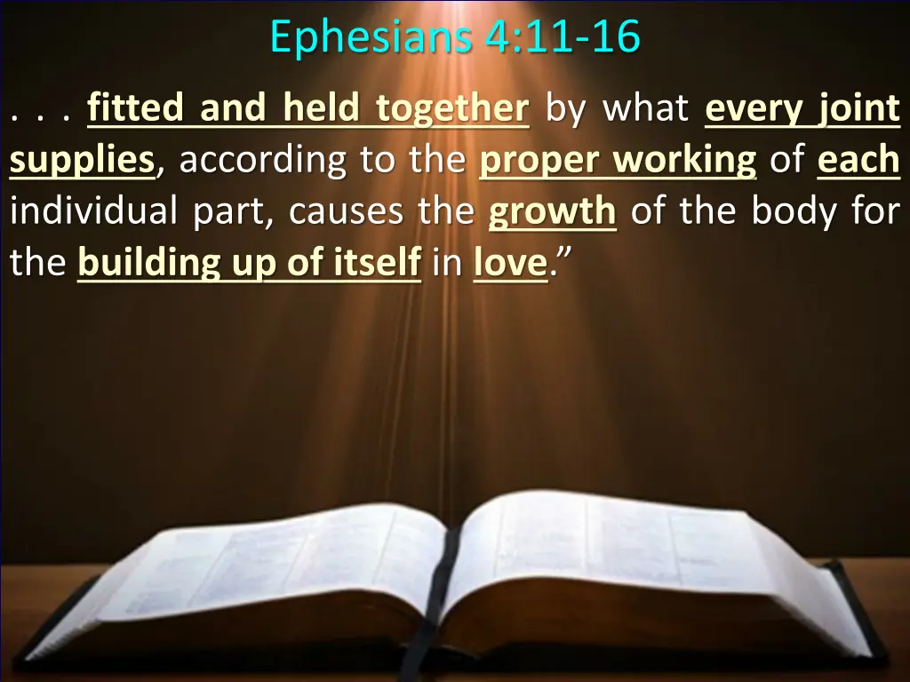 ephesians 4 11 16 2